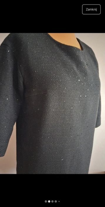 Tunika sukienka mini Blancs Manteauks super jak nowa r 44