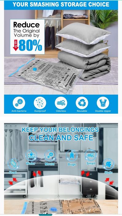 Worki do przechowywania próżniowego Boxlegend  nowe okazja na prezent