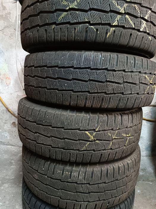 Koła T5 16 cali 5x120 Opony Zimowe 215 65 R16C Michelin