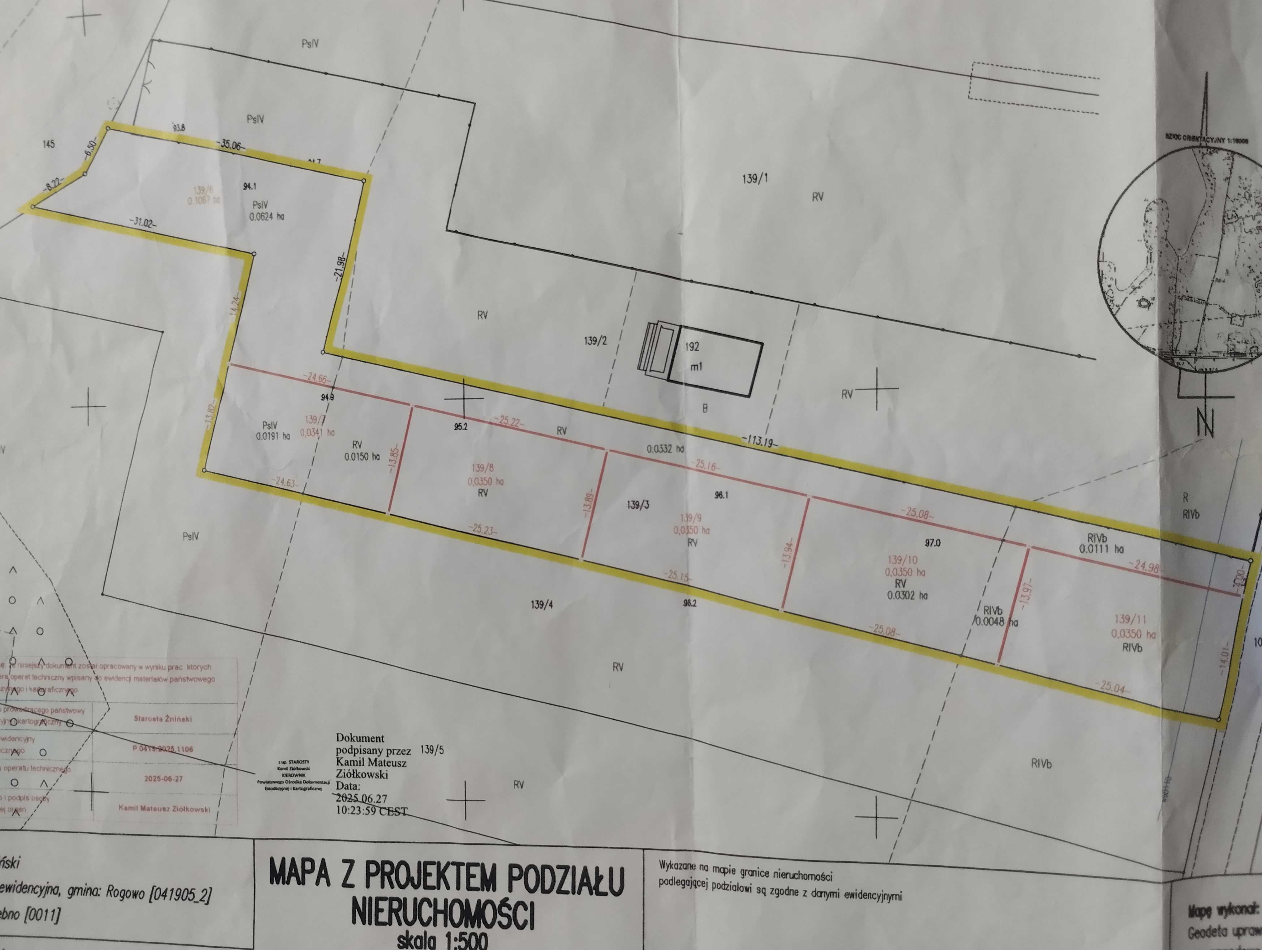 Działka z dostępem do linii brzegowej jeziora Wolskiego w Izdebnie