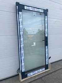 Drzwi aluminiowe przeszklone 2100x1100 Producent Każdy wymiar!