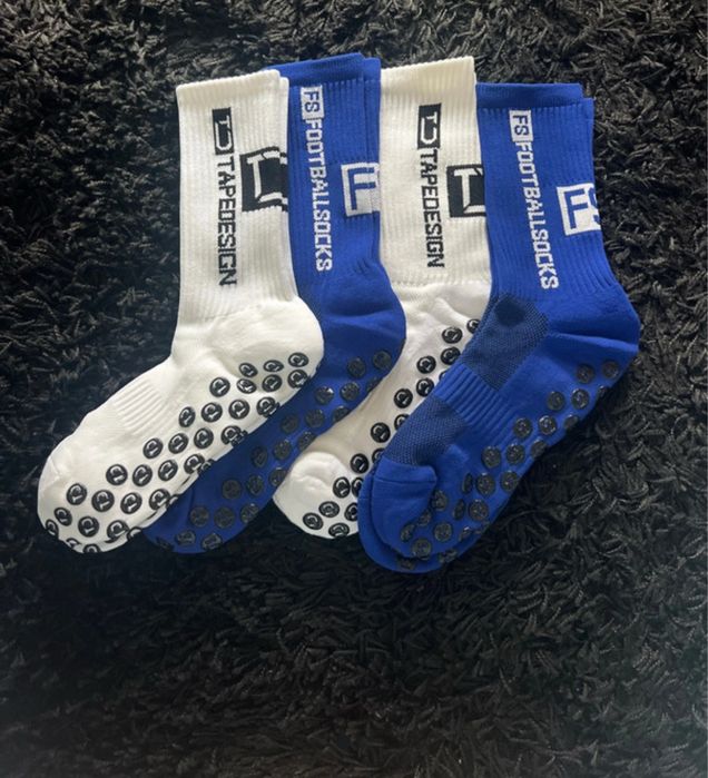 Meias desportivas anti-derrapantes