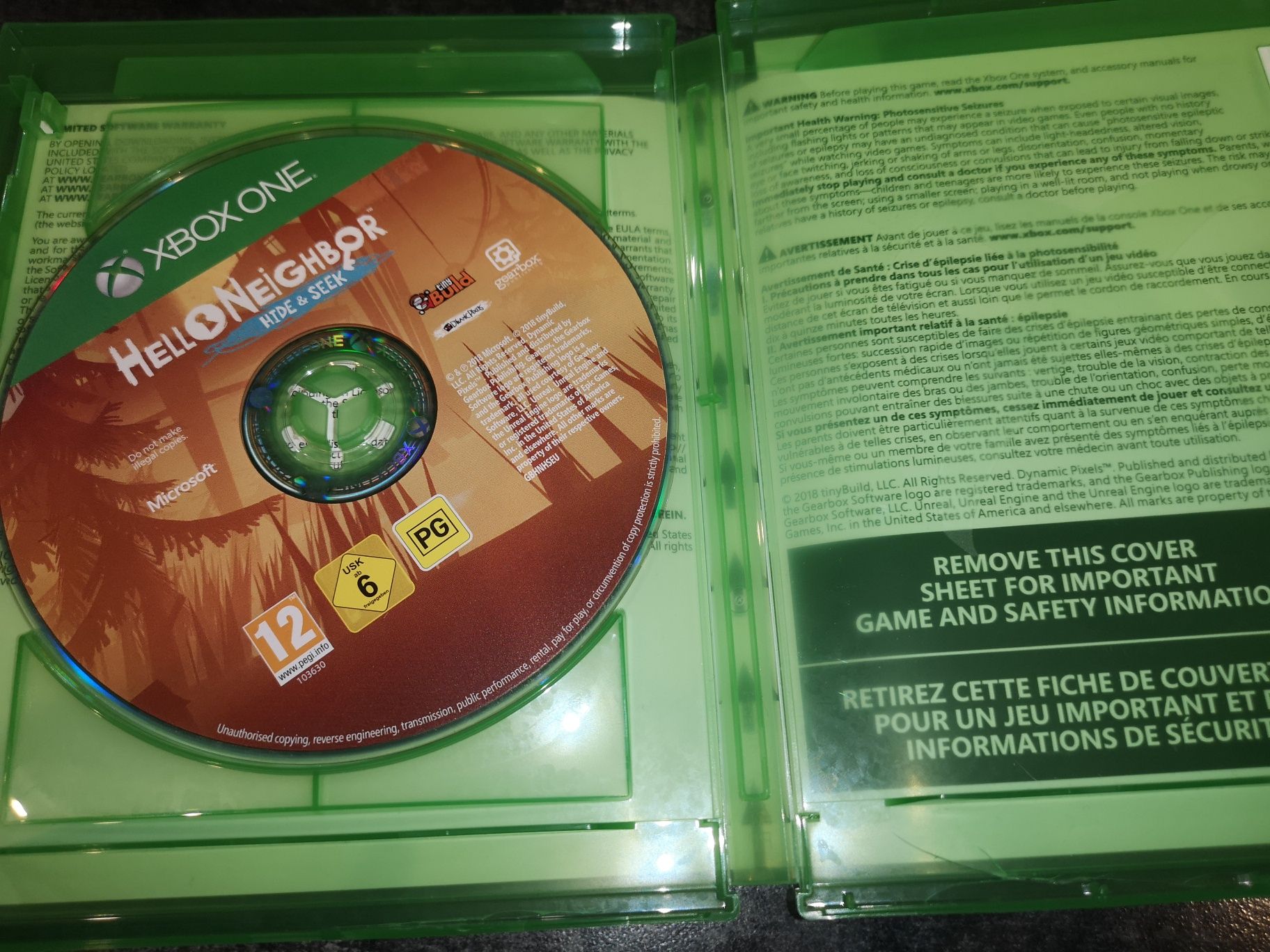 Hello Neighbor XBOX ONE gra PL (możliwość wymiany) kioskzgrami