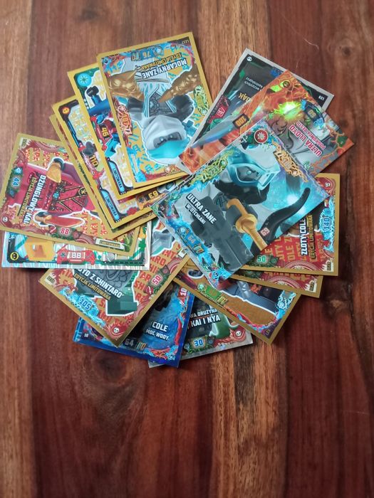 Karty Ninjago 15 edycja limitowana.