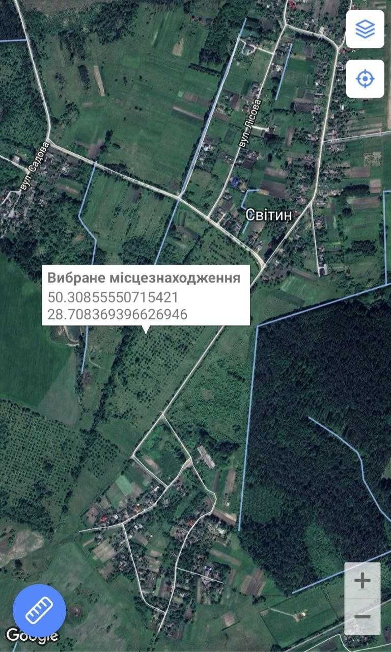 Продаж ділянки в новому масиві с.Світин (26136768)