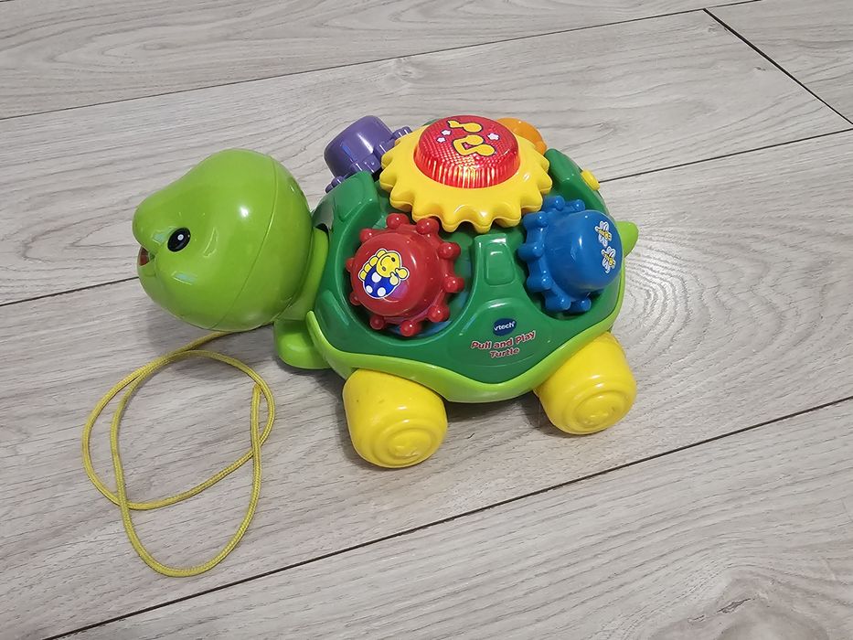 Vtech żółw interaktywny  grający i świecący