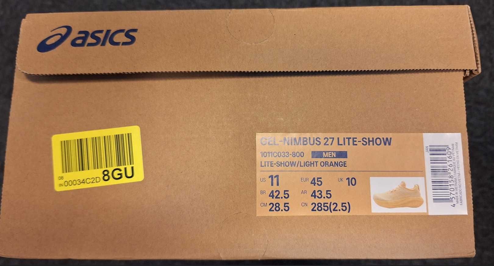 Asics Gel-Nimbus 27 - roz. 45