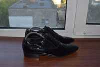 Dolce & Gabbana Oxford Black Patent (Мужские Премиальные Туфли Лак DG