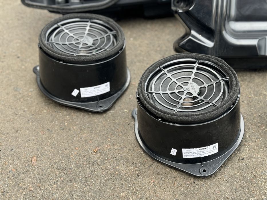 Колонки Bose комплект Audi a6 c6 динаміки передні задні Босе ауді а6