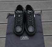 Karl Lagerfeld buty całe czarne nowe damskie skórzane na lato 36,5