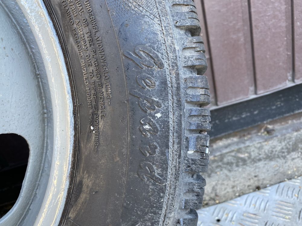 Koła bliźniak z oponami Ford Transit MK6 195/65R16C