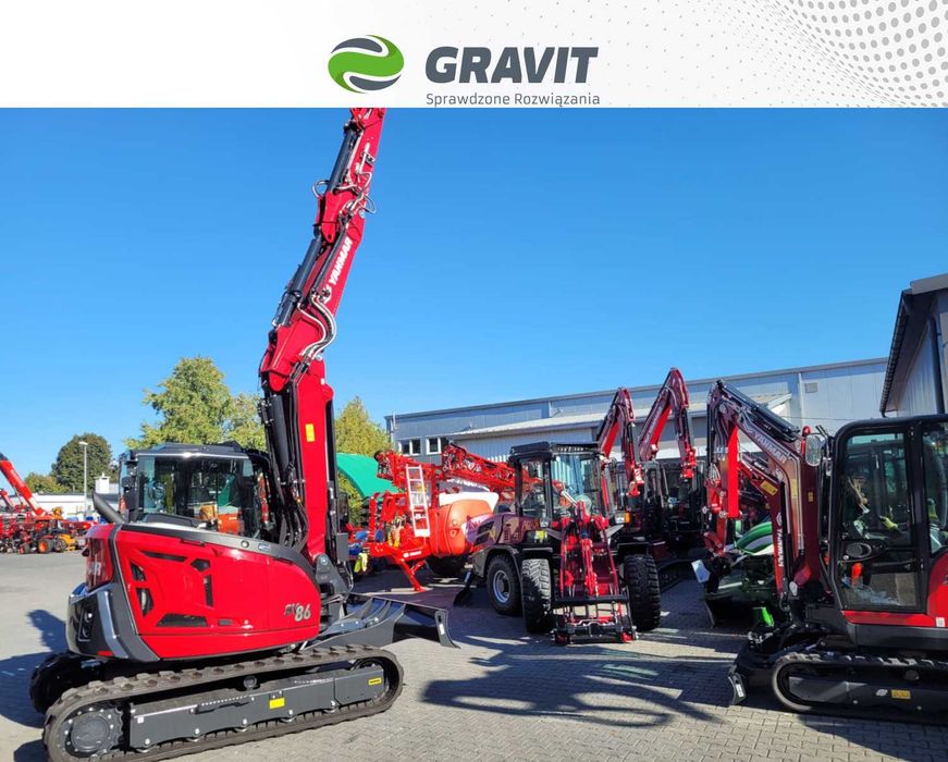 Koparka Yanmar SV86 2PB (9 ton) od Autoryzowanego Dealera - GRAVIT