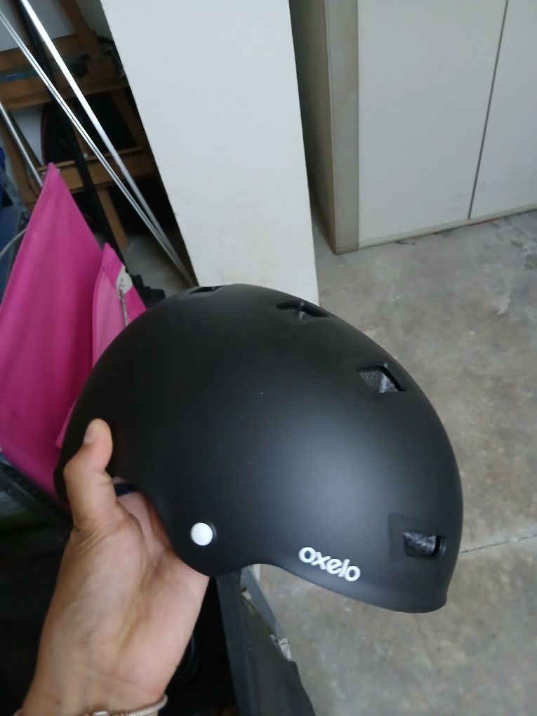 Capacete Oxelo Preto