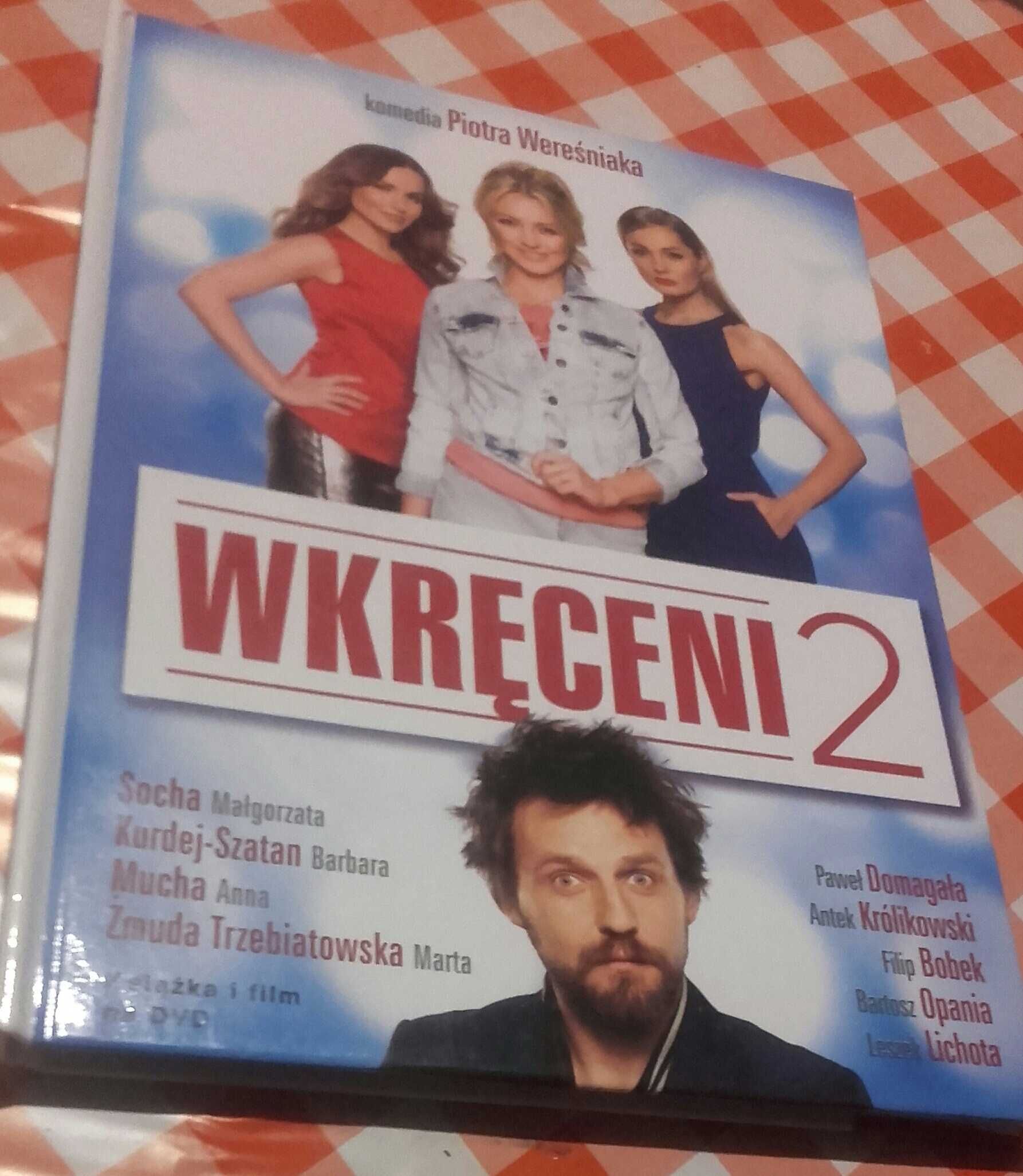 (DVD+książka) WKRĘCENI 2 (2015) NOWE - okazja!