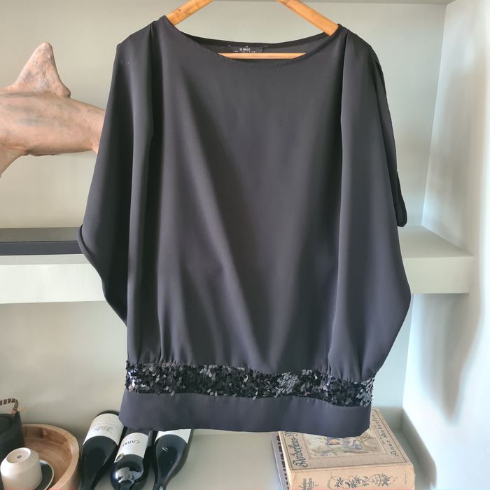 Vestido preto mini