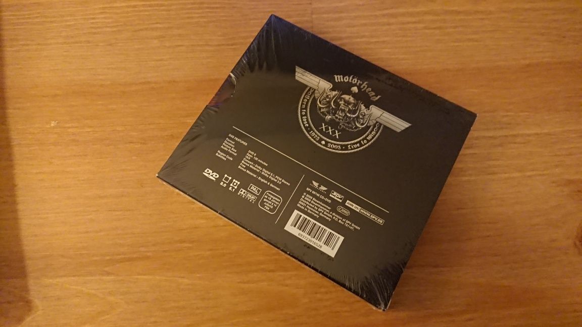 Motörhead Inferno CD+DVD 30th Anniversary Edit *NOWA* 2005 Folia SPV
