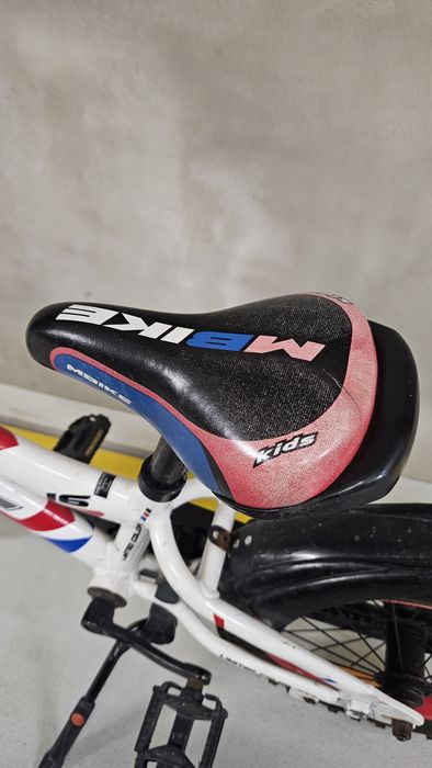 Rower dziecięcy mbike koła 16” cali bialy rowerek