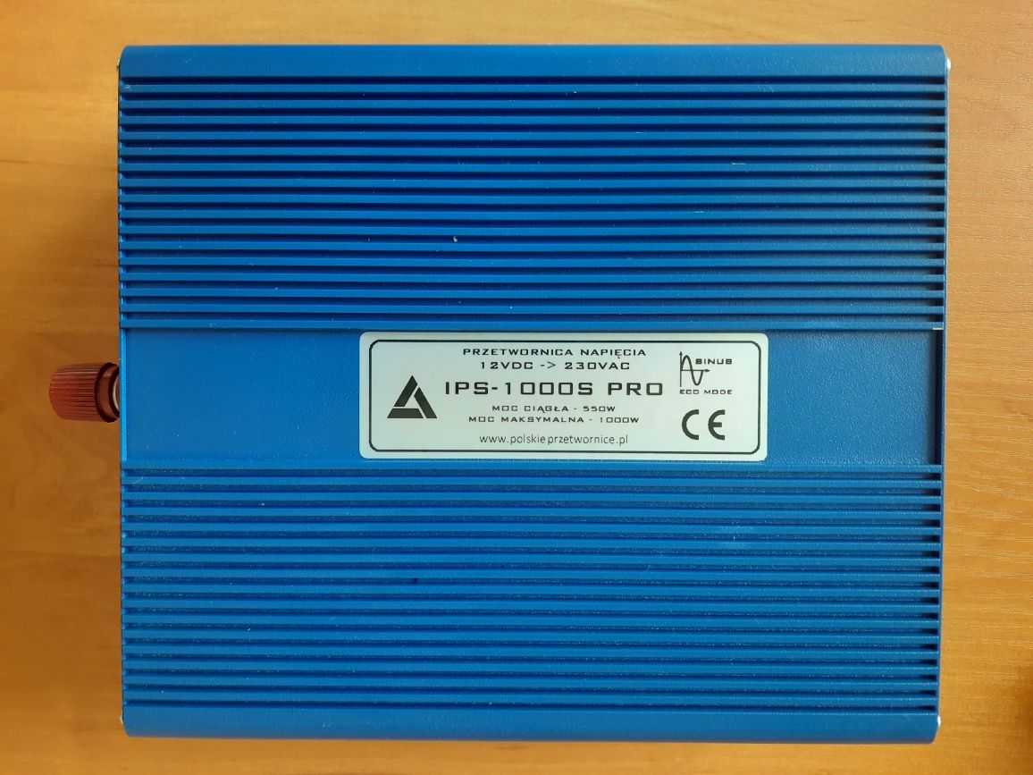 Інвертор чиста синусоїда AZO IPS-1000-S PRO 12/230V ECO MODE