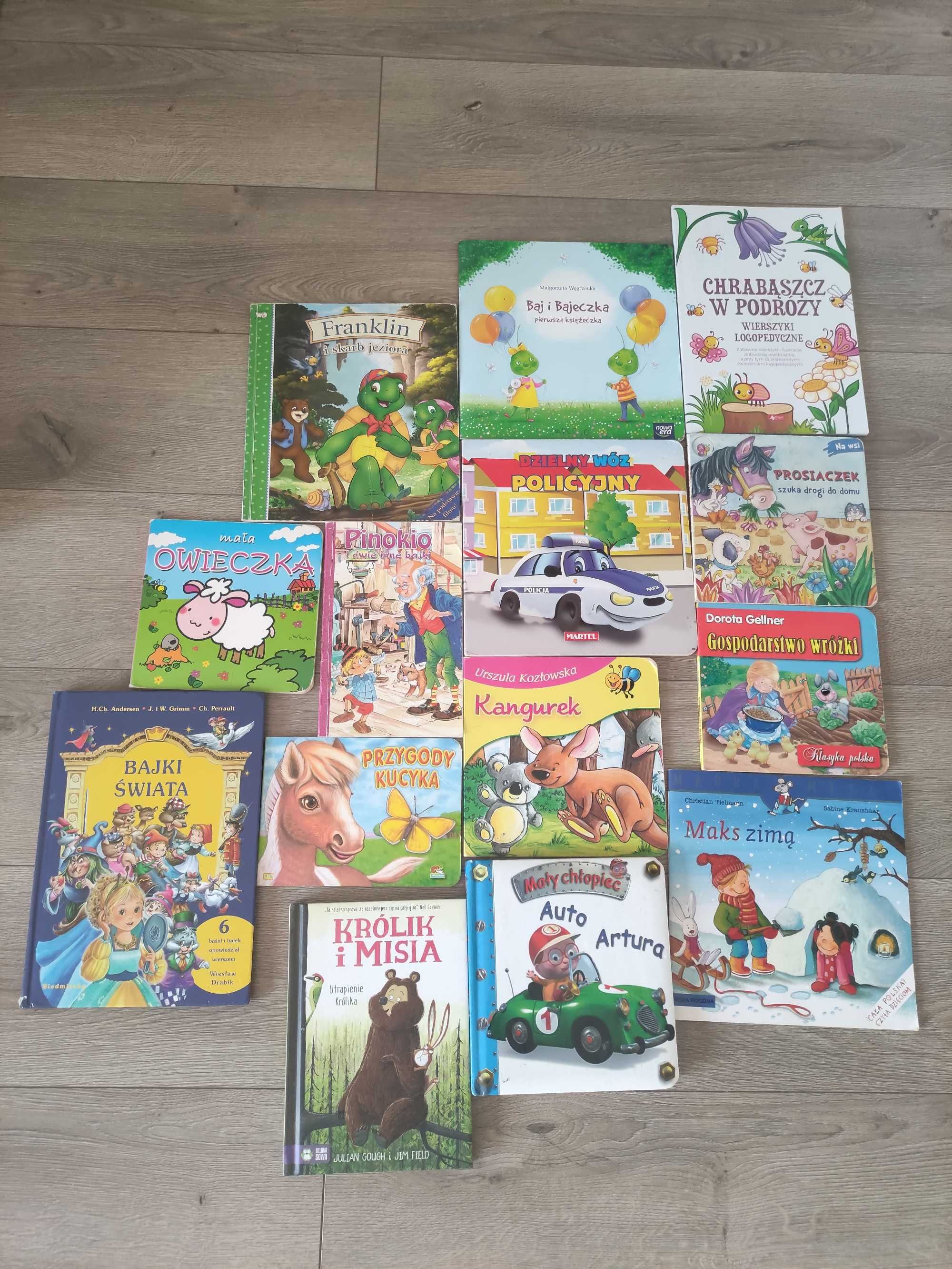 Zestaw książek dla dzieci. Jak nowe