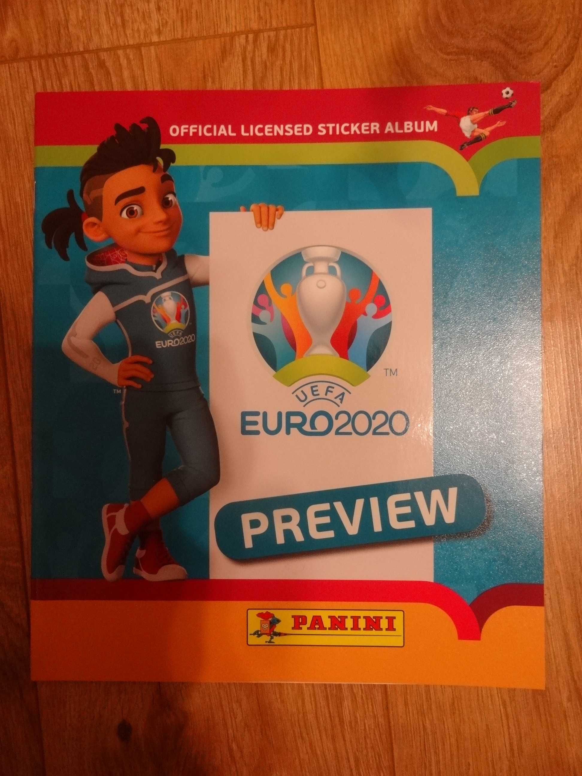 Panini Euro 2020 nie Tournament Album Pusty Naklejki Preview Niemcy