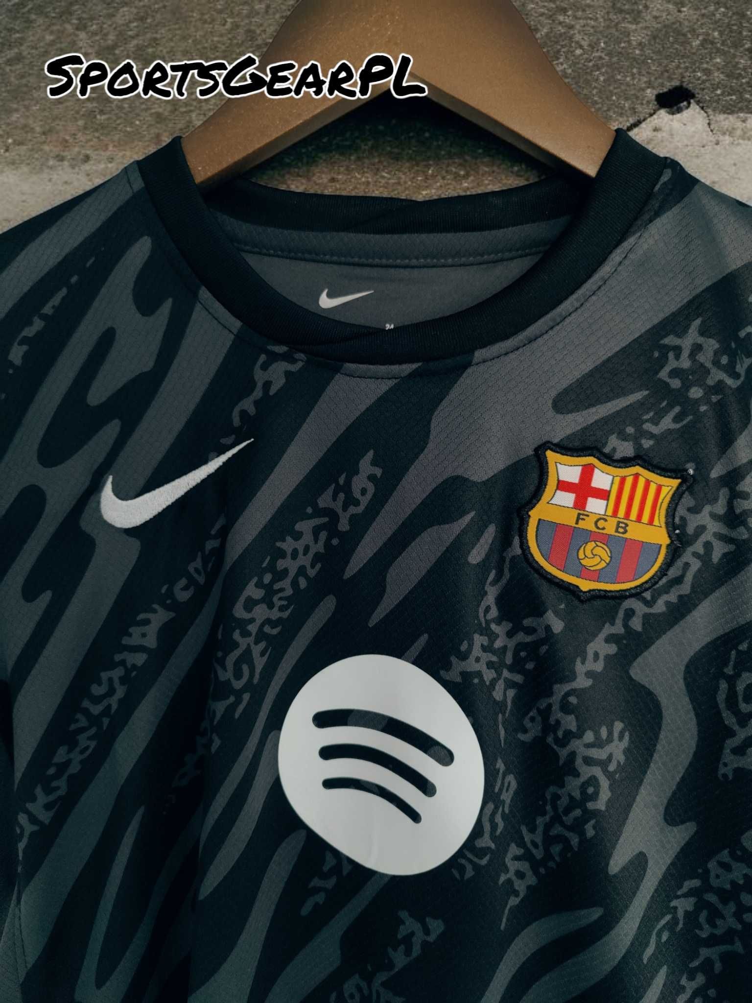 Wojciech Szczęsny #25 FC Barcelona NIKE Komplet TRZECI 125-135cm