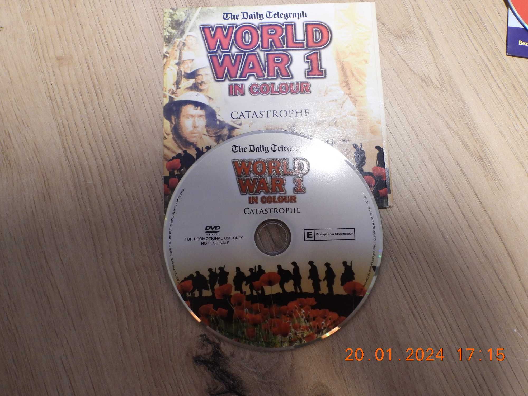World War 1 In Colour - Catastrophe  - film DVD