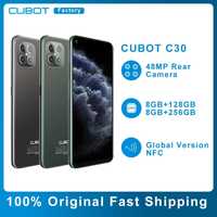 Smartphone Cubot C30 8GB / 128 GB Memória interna Novo