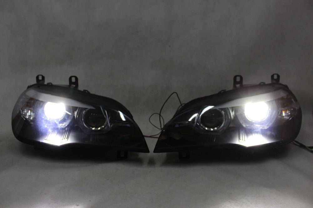 Lampy reflektory BI-LED przednie przód BMW E70 07-10 AFS Xenon LED BAR