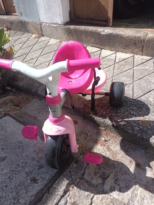 Triciclo be mov cor de rosa