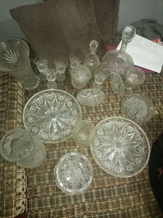 Zestaw kryształów z PRL