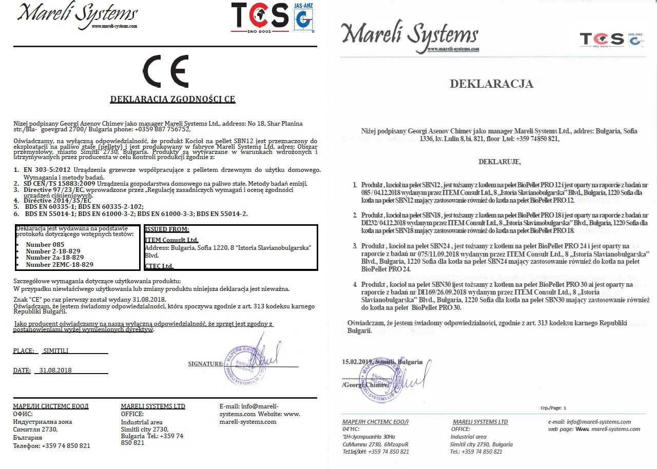 Kocioł Ferroli Biopellet Pro 12kW piec automat na PELET RATY