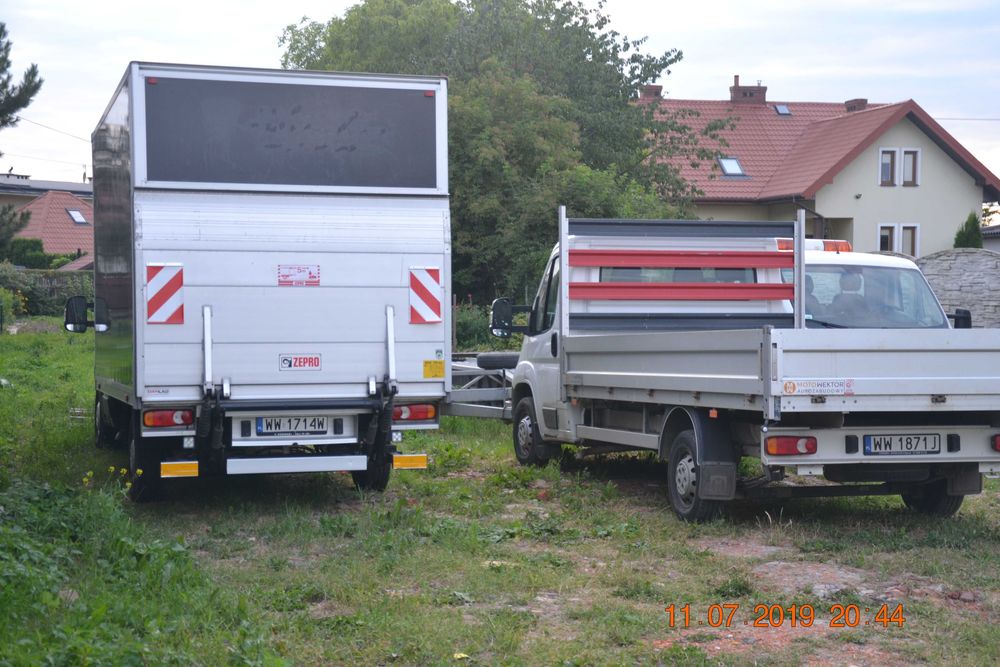 wynajem wypożyczenenie dostawczy  kontener z windą