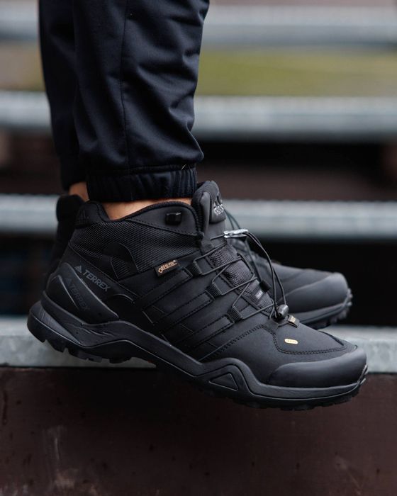 Чоловічі Зимові Кросівки Adidas Terrex Fast R Mid Gore-Tex Fur Winter