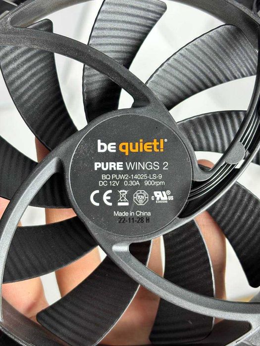 Вентилятор be quiet! Pure Wings 2 140mm (BL047) 1шт 300грн