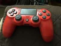 PAD PS4 DUALSHOCK4 Kontroler ps4 Magma RED GWarancja 2027 stan idealny