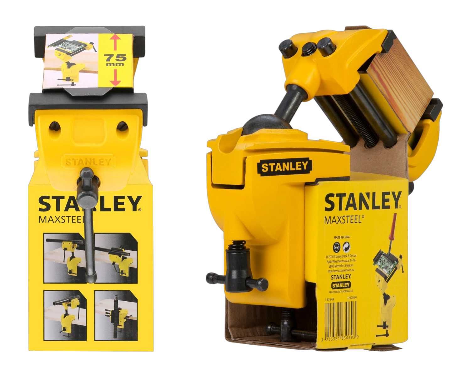 IMADŁO Modelarskie Stanley MaxSteel 1.6kg Szerokość Szczęk 75mm