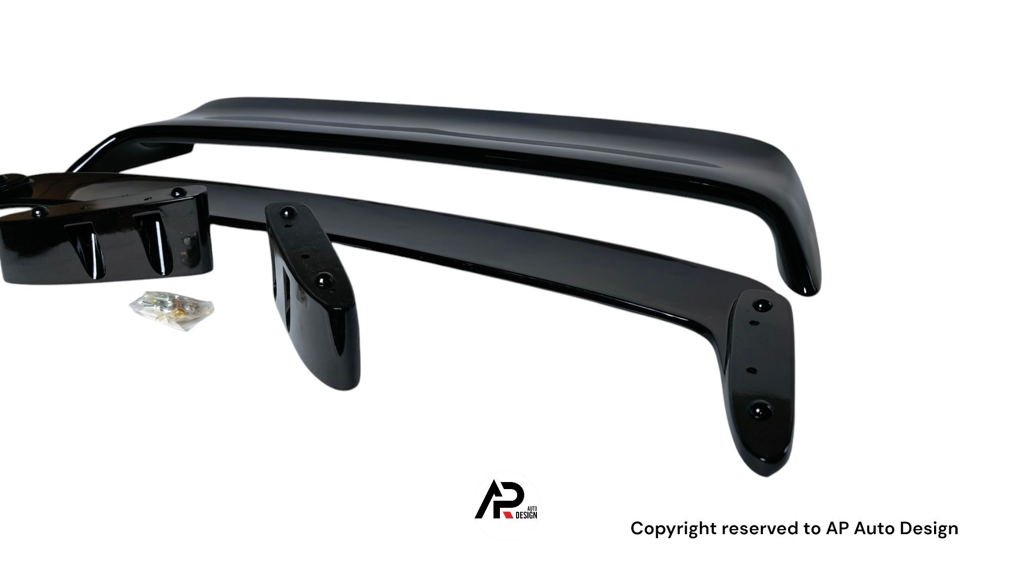 BMW E36 Aileron Spoiler Mala M3 GT GTD Preto brilhante Plástico