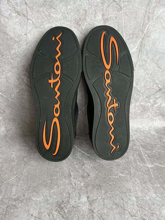 Santoni мужские кроссовки 42.5