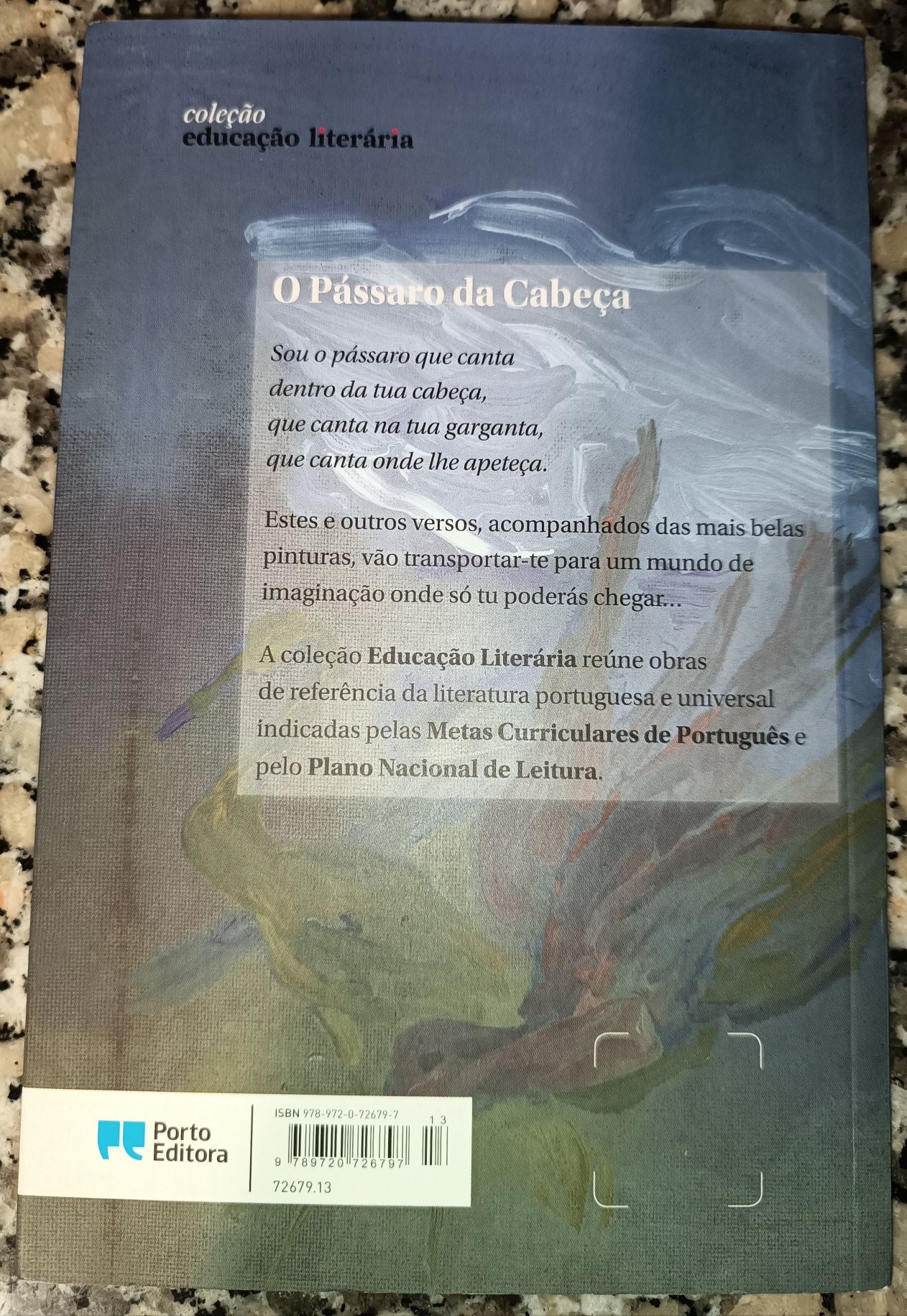 Livro O Pássaro da Cabeça