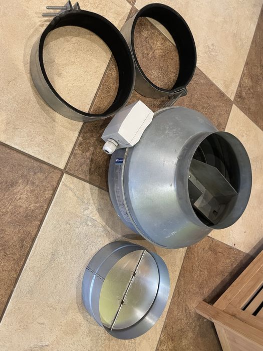 Wentylator kanałowy SystemAir K200L