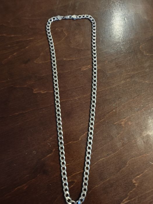 Srebrny łańcuszek pancerka 925