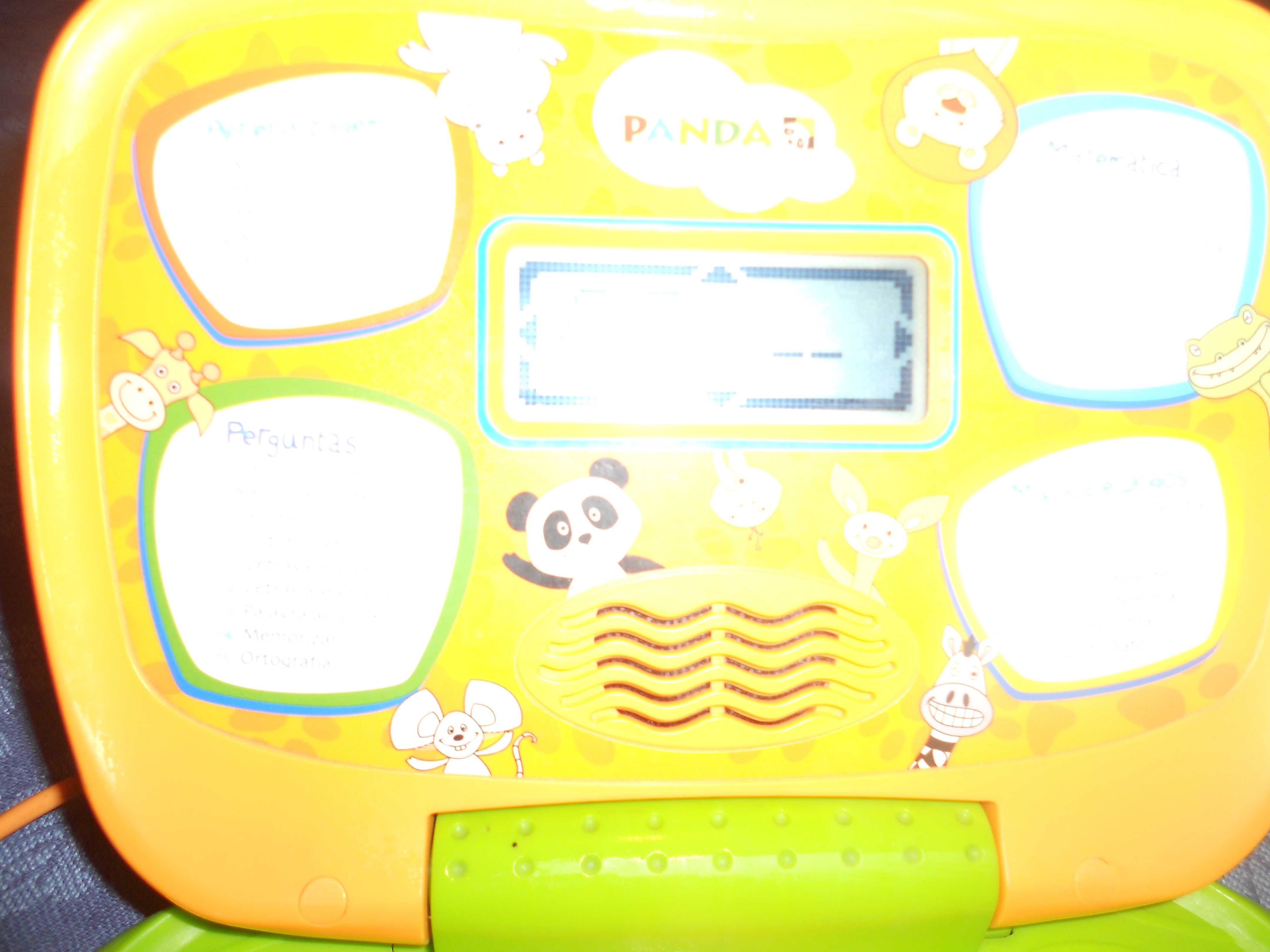 Computador e Microfone Panda
