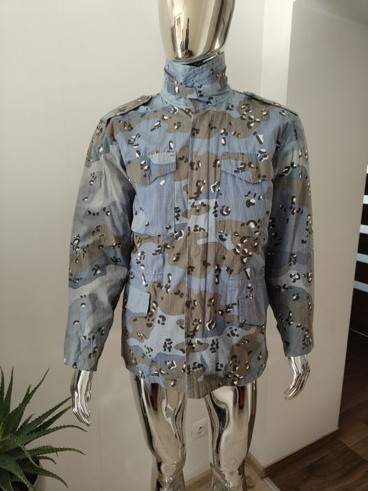 Kurtka Wojskowa M 65 desert blue