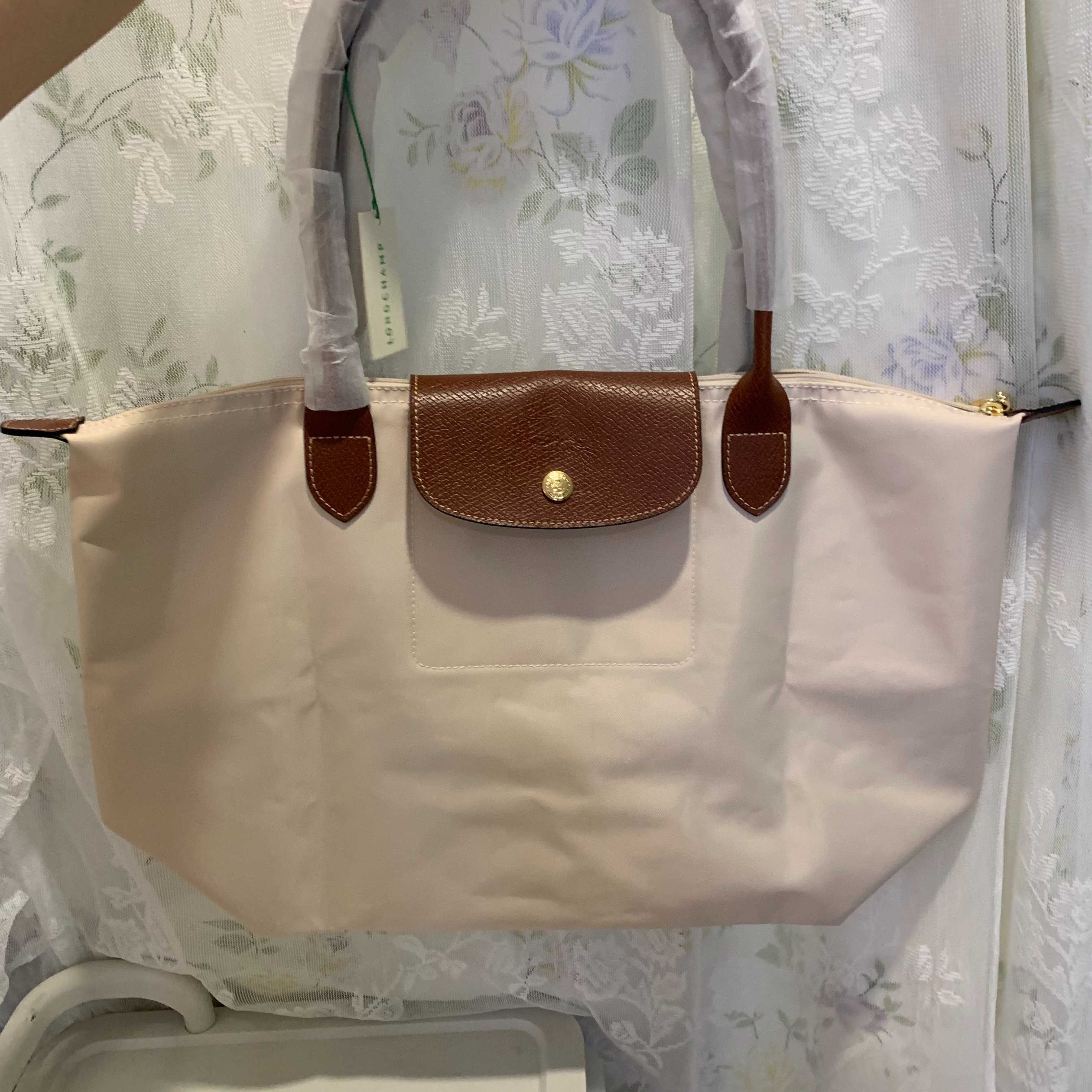 LongChamp Torba torebowa LE PLIAGE ORIGINAL L, Biały papierowy