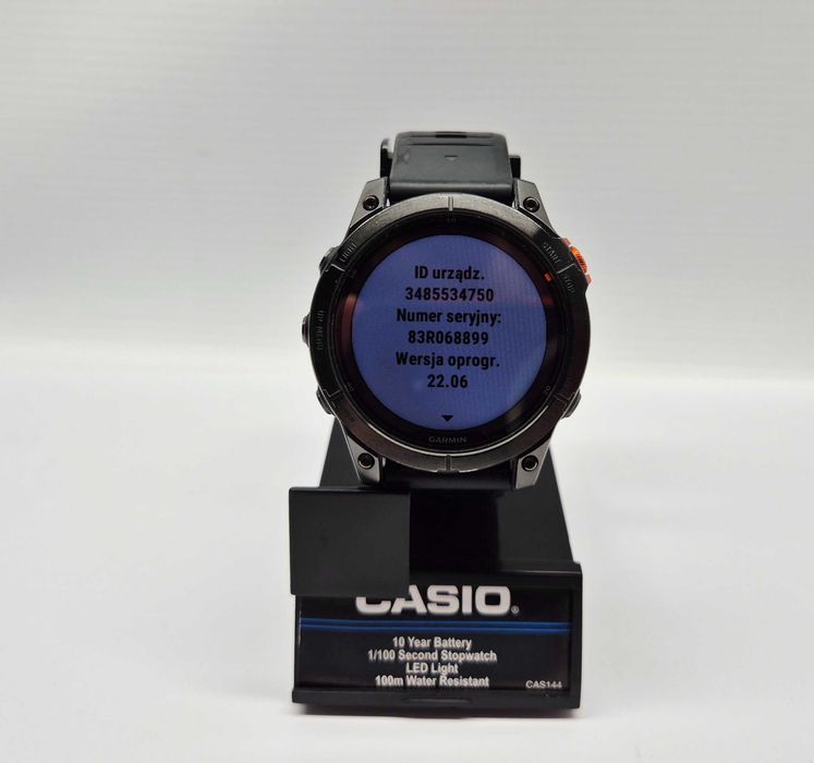 Smartwatch Garmin Fenix 7 Pro Solar, Komis Jasło Czackiego