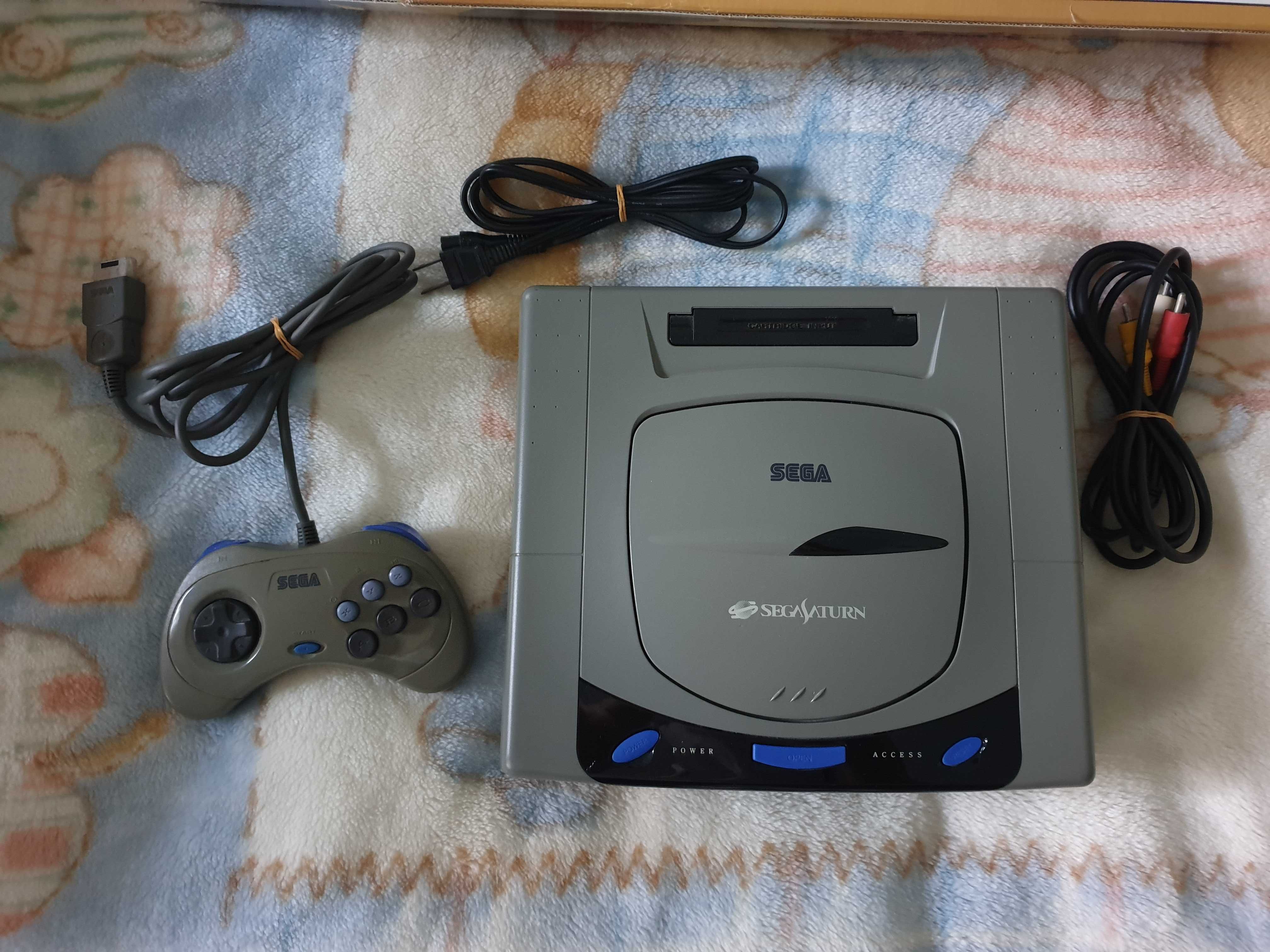 Приставка Sega Saturn з коробкою регіон Японія