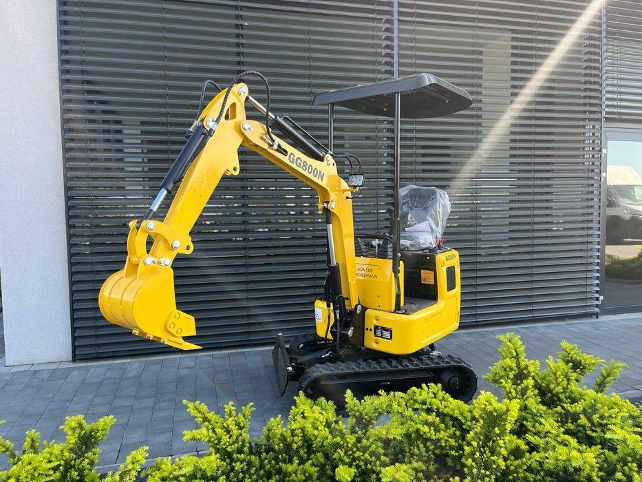 Minikoparka Gunter Grossmann GG800N " od ręki " Najtaniej