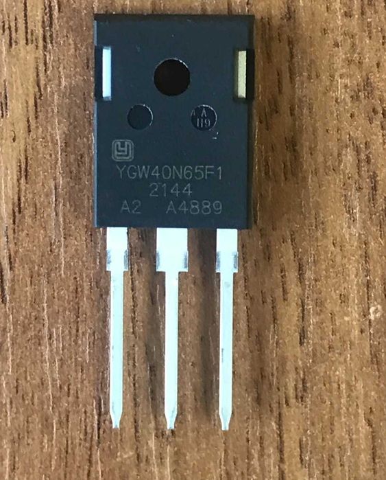 Транзистор YGW40N65F1 заводской оригинал , корпусTO247