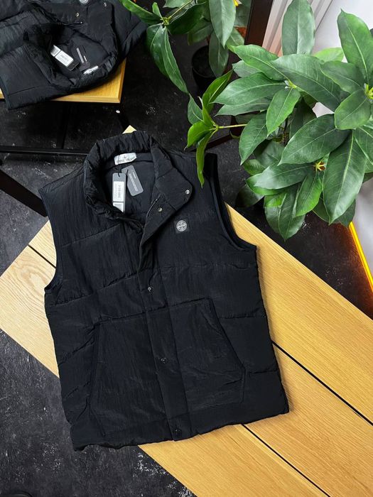 РЕФАУНД!!! Жилет Stone Island Nylon Meral Black original