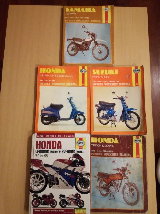 Manuais Técnicos Haynes RTA e Outros - Todas as marcas e modelos
